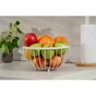 Фруктовниця Ardesto Midori 25х25х13см, метал, дерево, білий (AR0904W) - preview 7
