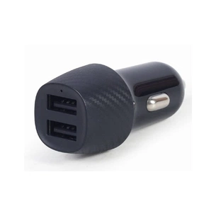 Зарядний пристрій Gembird 2 port 4.8A (TA-U2C48A-CAR-01) зображення 1