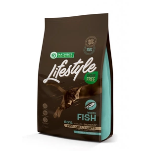 Сухий корм для кішок Nature's Protection Lifestyle Grain Free White Fish Adult Cat 1.5 кг (NPLS45959) зображення 1