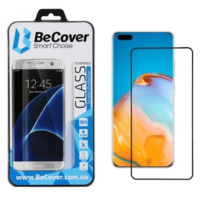 Скло захисне BeCover Huawei P40 Black (704830) зображення 1