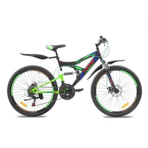 Велосипед Premier Raptor Disc 18" чорний із зеленим (SP0001477) зображення 1