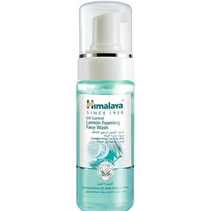 Пінка для вмивання Himalaya Herbals освіжуюча контроль блиску з лимоном 150 мл (8901138825492) зображення 1