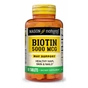 Вітамін Mason Natural Біотин 5000 мкг, Biotin, 60 пігулок (MAV15615) - зменшене зображення 1