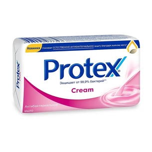 Тверде мило Protex Cream Антибактеріальне 90 г (8693495037327) зображення 1