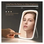 Дзеркало Xiaomi LED Makeup Mirror with 5X (NV662) - зменшене зображення 8