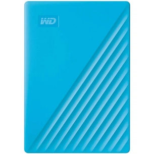 Зовнішній жорсткий диск 2.5" 4TB My Passport Portable WD (WDBPKJ0040BBL-WESN) зображення 1