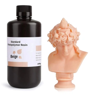 Фотополімерна смола ELEGOO Resin, Standard 1кг, beige (50.103.0087) зображення 1