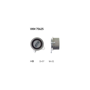 Ролик натягувача ременя SKF VKM 75625 зображення 1