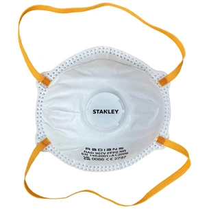 Респіратор Stanley твердих частинок, із клапаном, 10 шт (SYFFP210BX) зображення 1