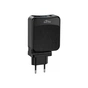 Зарядний пристрій Media-Tech 2xUSB-C PD 65W USB QC 3.0 black (MT6252) - зменшене зображення 1