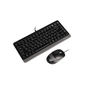 Комплект A4Tech F1110 USB Grey (4711421987547) - зменшене зображення 4