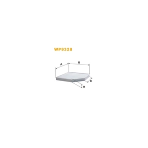 Фільтр салону Wixfiltron WP9328 зображення 1