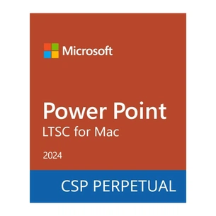 Офісний додаток Microsoft PowerPoint LTSC for Mac 2024 Commercial Software, Perpetual (DG7GMGF0PN46_0002) зображення 1