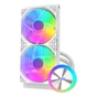 Система жидкостного охлаждения DARKFLASH DG240 WHITE - уменьшенное изображение 3