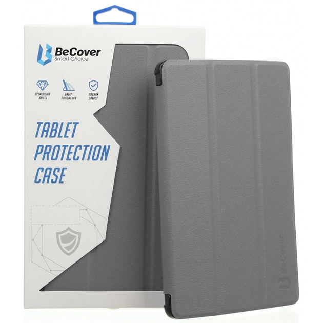 Чохол до планшета BeCover Smart Case Huawei MatePad 10.4 2021/10.4 2nd Gen Grey (706483) - изображение 1