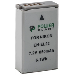 Акумулятор до фото/відео PowerPlant Nikon EN-EL22 (DV00DV1399) зображення 1