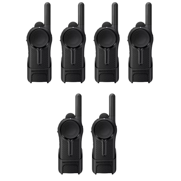 Портативна рація Motorola CLR446 0.5W PMR446 STAFF SIX PACK (CLR0166BHLAA_Staff_6) - изображение 1