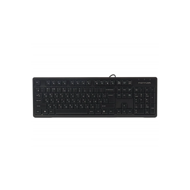 Клавіатура A4Tech FK12 USB UA Black (4711421003148) - зображення 1