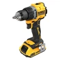 Шуруповерт DeWALT XR Li-Ion 18V, 2x2Ah, 74 Нм, 0-450/0-1650 об/хв, 1.12 кг, TSTAK (DCD794D2T) - зменшене зображення 2