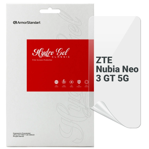 Плівка захисна Armorstandart hydrogel ZTE Nubia Neo 3 GT 5G (ARM88878) - зображення 1