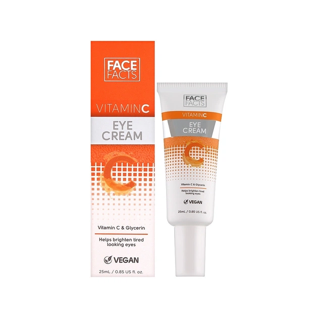 Крем для кожи вокруг глаз Face Facts Vitamin C Eye Cream С витамином С 25 мл (5031413919486) - изображение 1