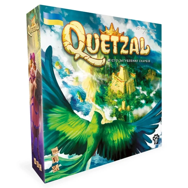 Настільна гра WoodCat Кетцаль (Quetzal) (укр.) (QTL001) - зображення 1