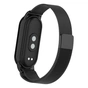 Ремінець до фітнес браслета Armorstandart Milanese Magnetic Band для Xiaomi Mi Band 8 Black (ARM69916) - зменшене зображення 2