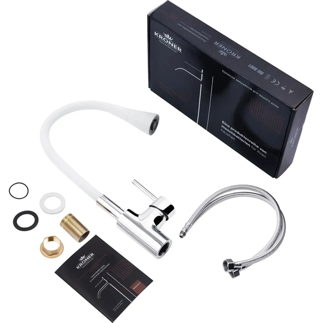 Змішувач Kroner Kuche-C031WHI (CV024335) - picture 8