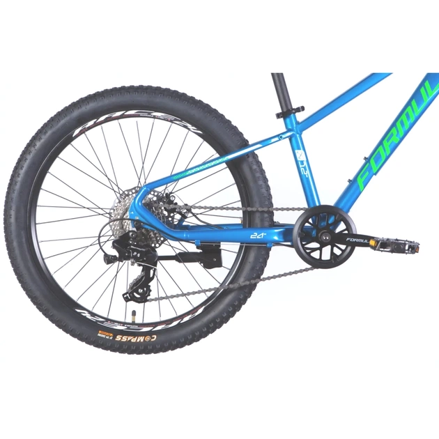 Велосипед Formula 24" THOR DD CS рама-12" Al 2026 синій з зеленим (OPS-FR-24-446) - изображение 5