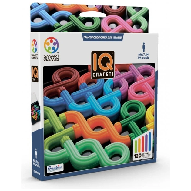 Настольная игра Smart Games IQ Спагетти (SG 309 UKR) - изображение 1