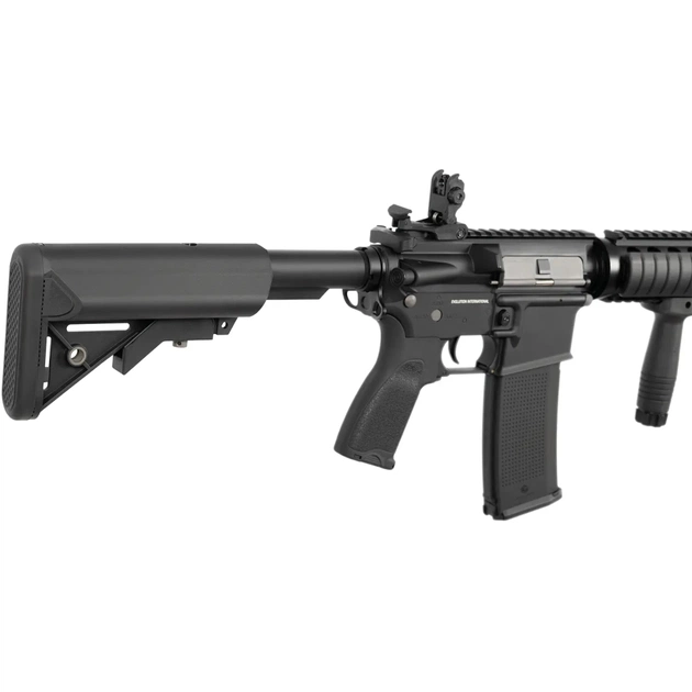 Гвинтівка страйкбольна Evolution Recon SOPMOD 14.5" AEG Black (FM-5000) - picture 4