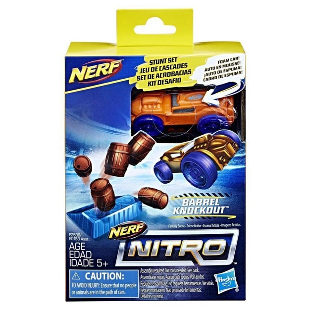 Автотрек Nerf Nitro Перешкода і машинка (E2538) - изображение 1