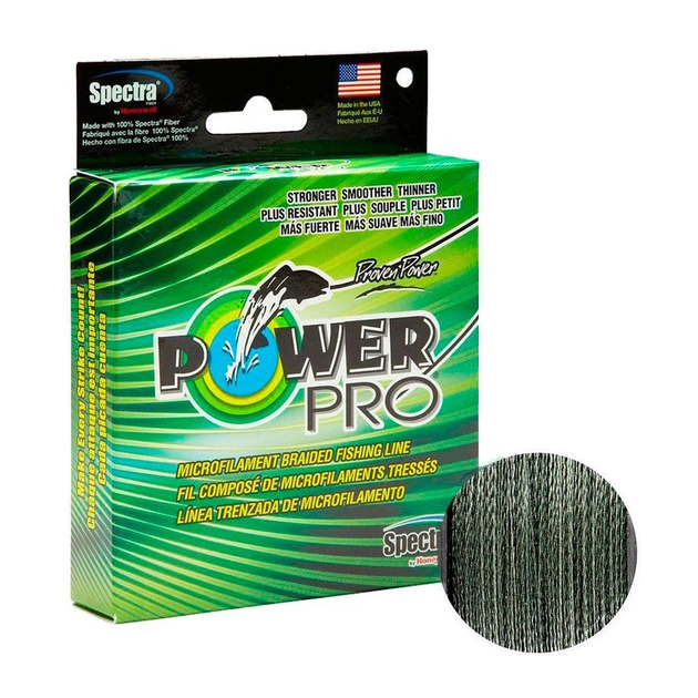 Шнур Power Pro Moss Green 275m 0.19mm 28.6lb/13.0kg (2266.74.63) - зображення 1