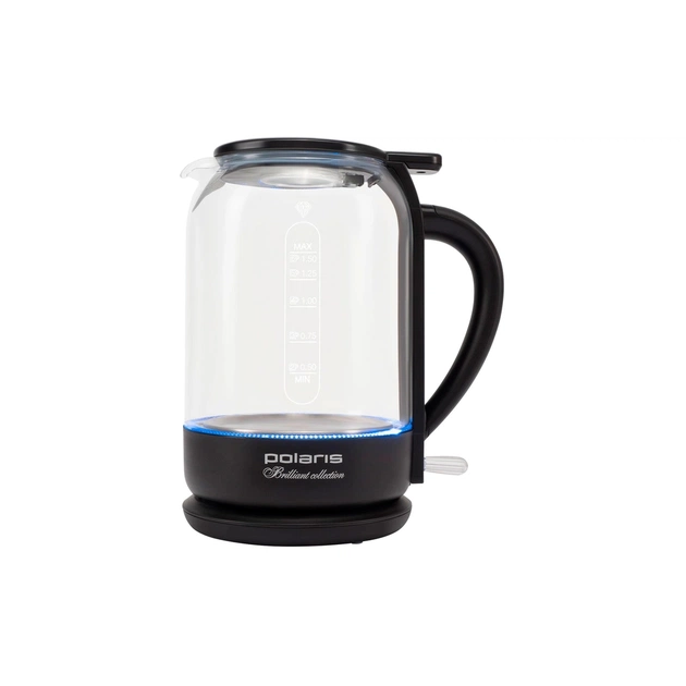 Електрочайник Polaris PWK 17103CGL Water Way Pro Чорний - зображення 1