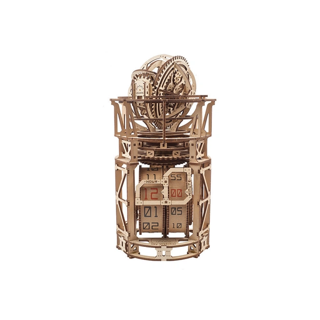 Конструктор Ugears Астроном. Настільний годинник із турбійоном (70162) - picture 2