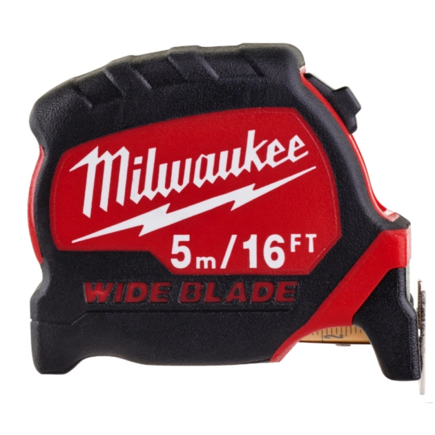 Рулетка Milwaukee Премиум 3 широким полотном 5м(16ft)/33мм, футова (4932471817) - picture 1