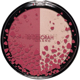 Рум'яна Deborah Duo Blush & Highlighter 01 - Rosa (8009518289558) изображение 1
