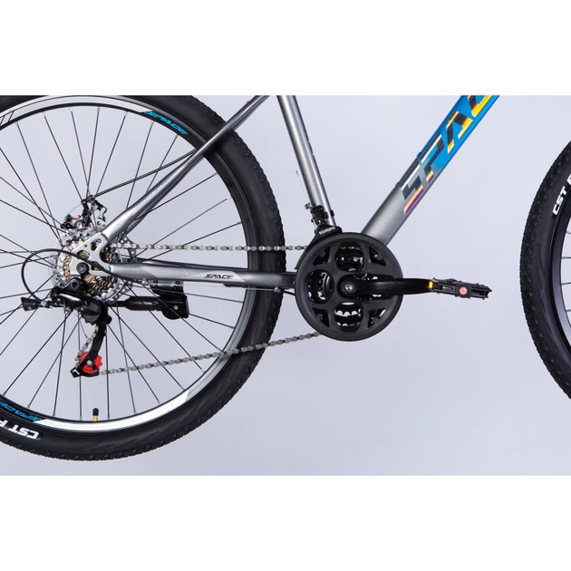 Велосипед Space 27.5" MARS DD FR рама-17" ST 2026 синьо-сірий (OPS-SP-27.5-072) - зображення 5