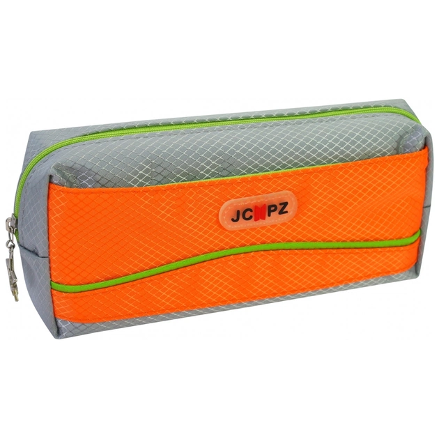 Пенал Cool For School 2 отделения оранжевый (J-2378-orange) - изображение 1