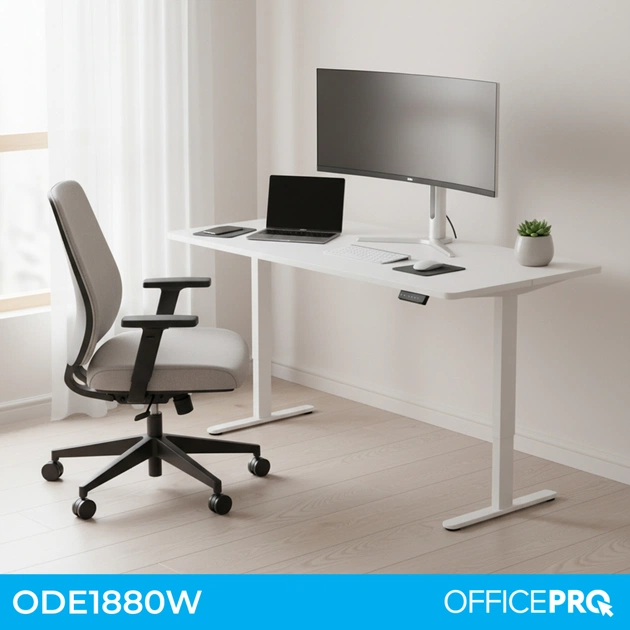 Комп'ютерний стіл OfficePro ODE1880W White (ODE1880W) - picture 3