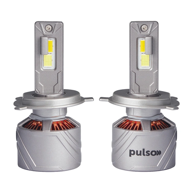Автолампа PULSO Lampy PULSO LC15-H4/LED-chips 4575 CSP/12V/2*85W/17000Lm/3000-6000k/Bluetooth APP (LC15-H4) - изображение 1