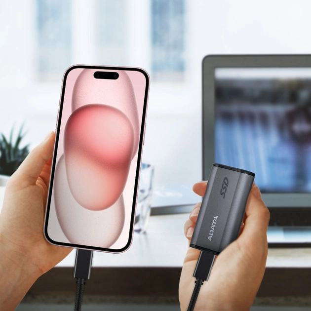 Накопичувач SSD USB 3.2 4TB SE880 ADATA (AELI-SE880-4TCGY) - picture 8