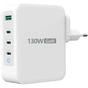 Зарядний пристрій J5create 1xUSB + 3xUSB-C 130W GaN QC3.0/PD/PPS (JUP43130E-EN) - зменшене зображення 2