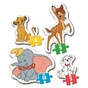 Пазл Clementoni 4 в 1 Disney Animals, серія "My First Puzzles (20806) - зменшене зображення 2