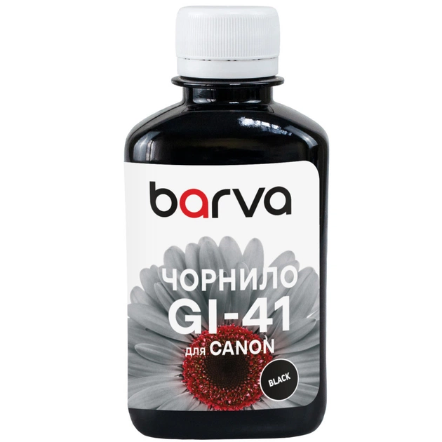 Чернила Barva Canon GI-41 PGBK 180 мл, Pigm., Black (CGI41-809) - изображение 1