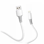 Дата кабель USB 2.0 AM to Lightning 1.0m 3A liquid silicone white ColorWay (CW-CBUL093-WT) - уменьшенное изображение 2