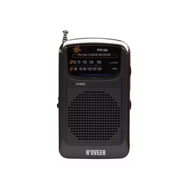 Портативний радіоприймач N'oveen PR150 Black (RL070855) - picture 1