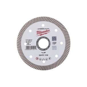 Круг відрізний Milwaukee алмазний SPEEDCROSS DHTI 125 мм для плитки, чистый рі (4932492155) зображення 1