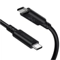 Дата кабель USB-C to USB-C 0.8m USB 4 100W 40Gbps 8K60Hz Choetech (XCC-1028) - зменшене зображення 1