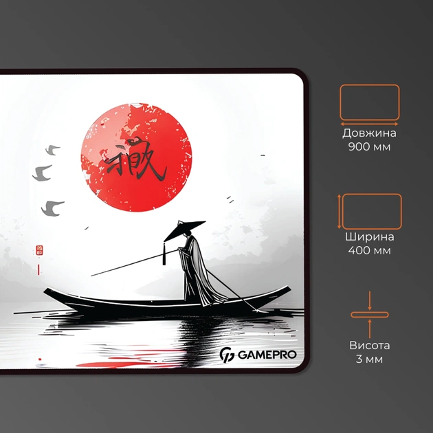 Килимок для мишки GamePro Speed/Control Gray (MP275JR) - picture 4